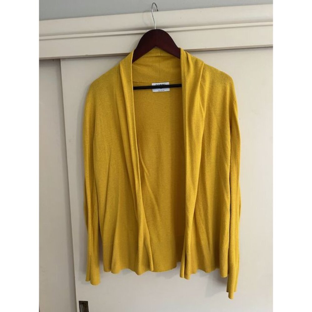 Old Navy Medium Tall Open Front Yellow Cardigan